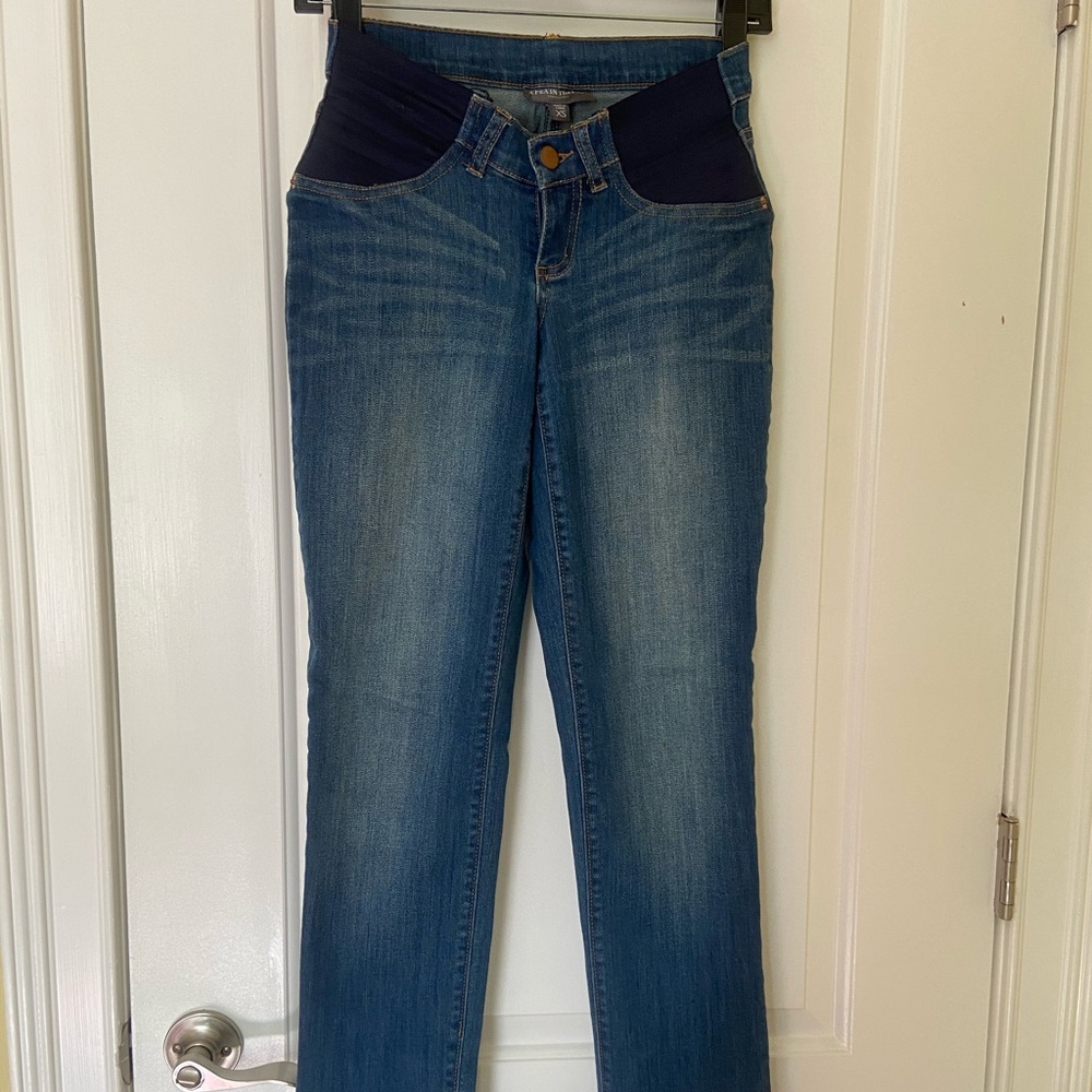 A Pea In The Pod Maternity Jeans Sz XS